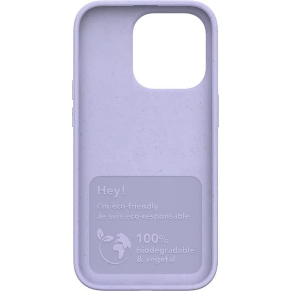 Coque - Just Green - iPhone 14 Pro - Nedbrytbar - Mjuk - Lavendel