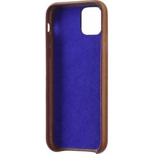 Coque - BEETLECASE - iPhone 11 - Lökkfull läder - Brun - Ökad skydd