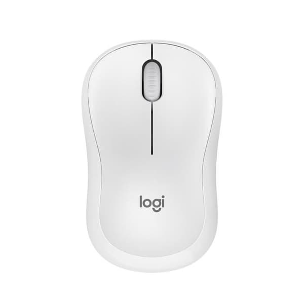 Mus - Trådlös - Logitech - M240 Silent - Vit