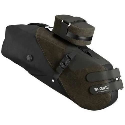 Brooks Scape sadelväska - lergrön - 8/10 L