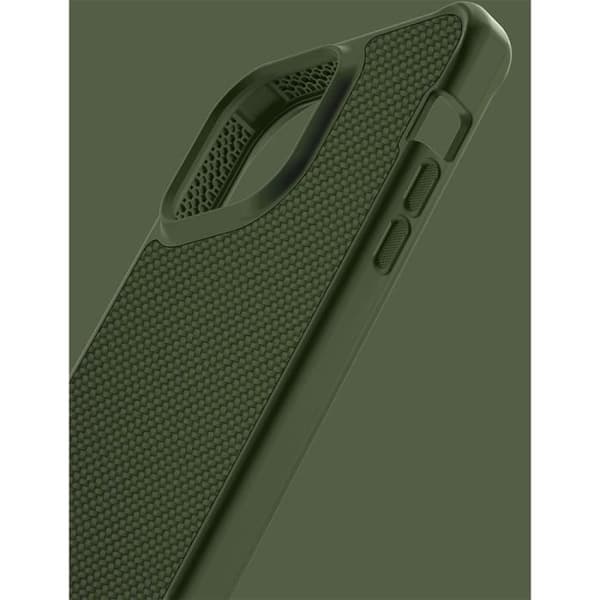 Coque - Itskins - iPhone 14 Pro - Ballistic Nylon - Grön - Förstärkt