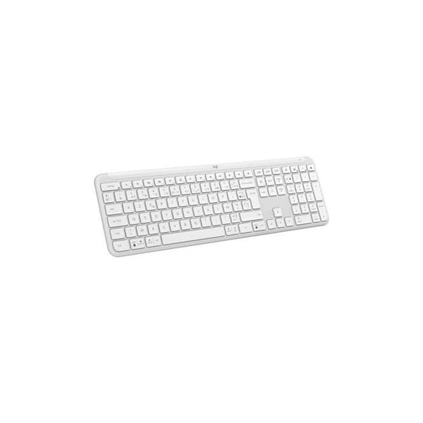 Logitech K950 Signature Slim Azerty Wireless Keyboard Off-White