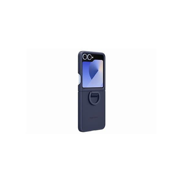 Coque - Samsung - Galaxy Z Flip 6 - Silikon - Mörkblå - Optimal skydd