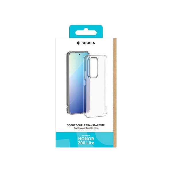 BigBen Connected Soft Case för Honor 200 Lite Transparent