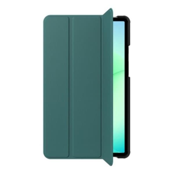 Slimline TriFold skyddsfodral - Samsung Galaxy Tab A11+ - Grön - PU-läder & PC-baksida - Mikrofiberfoder