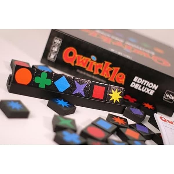 Klassiskt spel Iello Qwirkle Deluxe Edition