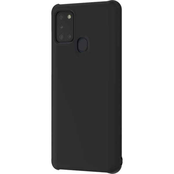 Coque Silicone A21s Noir 'Designad för Samsung'