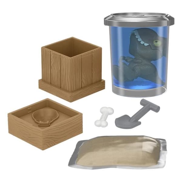 Jurassic World-Dino Devourers-Mini Dinosaurie med överraskningar HVB29