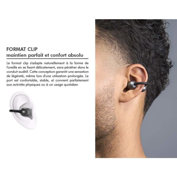 OWS Spela AirClip Mörkgrå