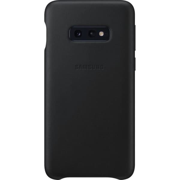Samsung läderfodral S10e - Svart