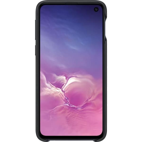 Samsung läderfodral S10e - Svart