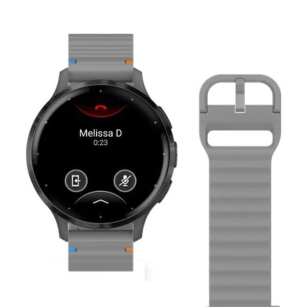ActiveFlex-armband för Garmin Venu 3S/4 (41mm), grå