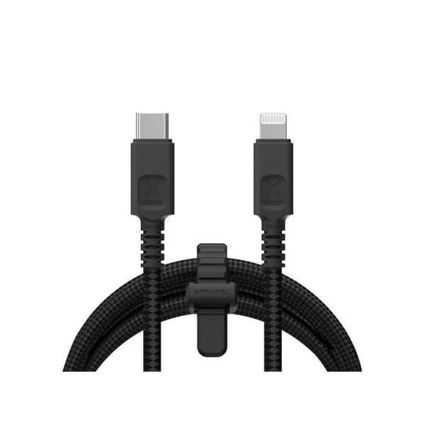 Next Gen USB-C/Lightning-kabel, 3m, svart