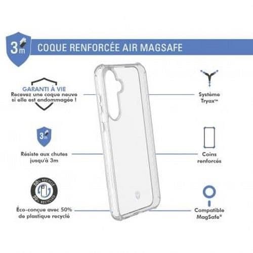 Skydd - FORCE CASE - Galaxy A35 - Förstärkt - Air Cushion - Transparent