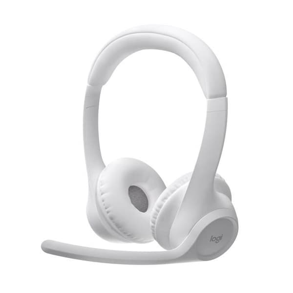 Hörlurar - Trådlösa - Logitech - Zone 300 - Bluetooth - Störningsskydd - Vit