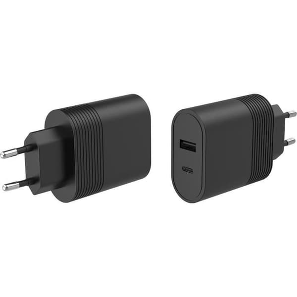 Laddare - Bigben - CS 32W - USB A 12W - Typ C 20W - Svart