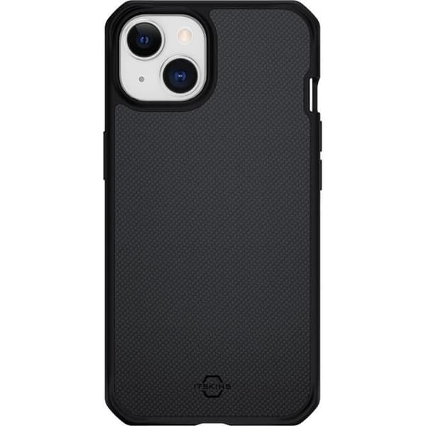 Coque Renforcée - Itskins - iPhone 14 - Ballistic Nylon - Svart - Hård