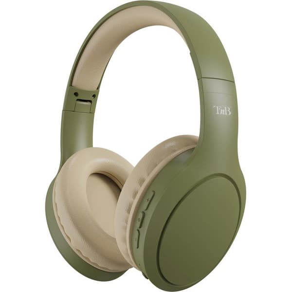 Bluetooth-hörlurar - T'nB - TONALITY circum-aural - Oliv & Sand