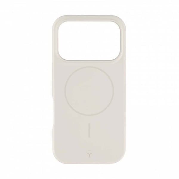 MagSafe-skal - IPhone17 Pro - Förstärkt silikon - Vit