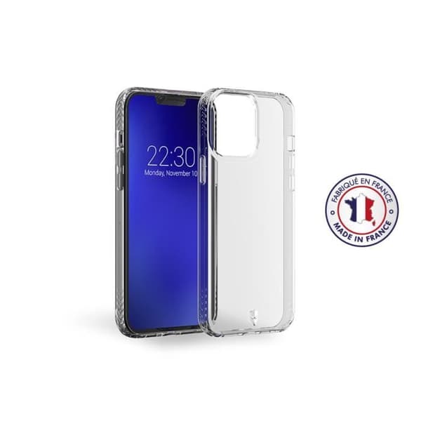 Coque - PULSE - iPhone 13 Pro Max - Förstärkt - Transparent - Livstidsgaranti