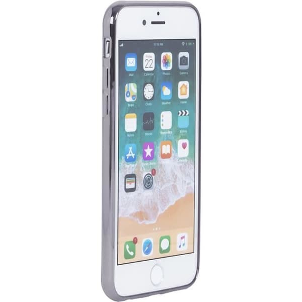 Coque - BIGBEN CONNECTED - Iphone 6/6S/7/8 - Semi-rigide - Transparent - Gris sidéral
