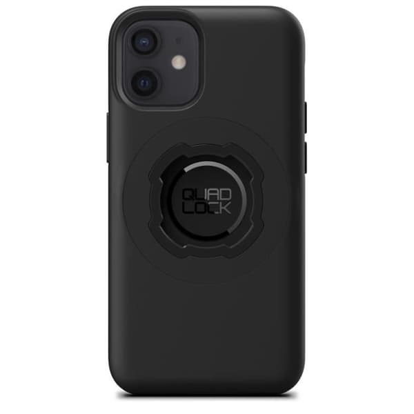 Telefonfodral - QUAD LOCK - iPhone 12 Mini - Stötsäker - Låsmekanism - Elegant