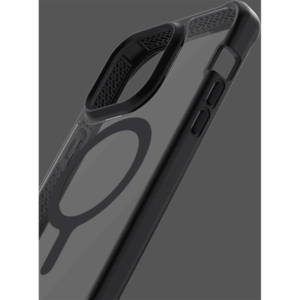 Coque Renforcée - Itskins - iPhone 14 Pro Max - Kompatibel med MagSafe - Svart - Transparent