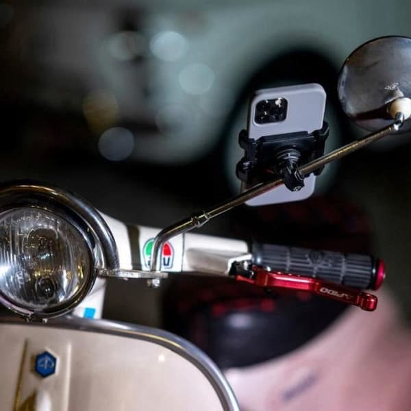 Support smartphone - SP Connect - Universell - Svart - Universell montering - Scooter