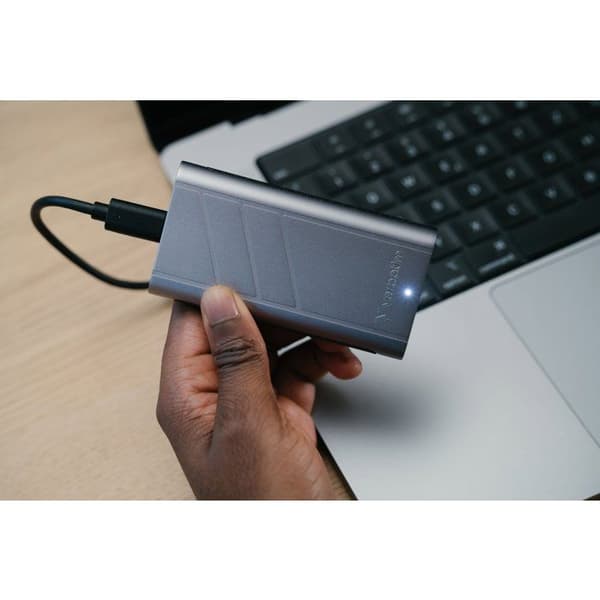 Extern SSD - VERBATIM - TurboMetal - 1 To - Grå