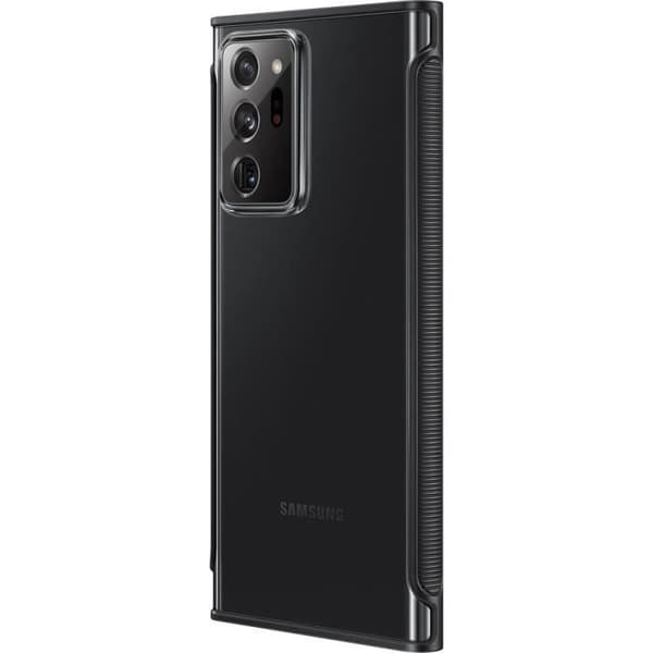 Transparent förstärkt skal Svart Note20 Ultra