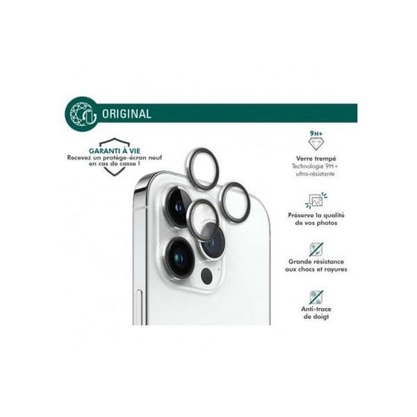 Objektivskydd - iPhone 14 Pro/14 Pro Max - Härdat glas - Repbestsändig - Kameraskydd