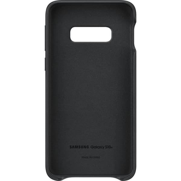 Samsung läderfodral S10e - Svart