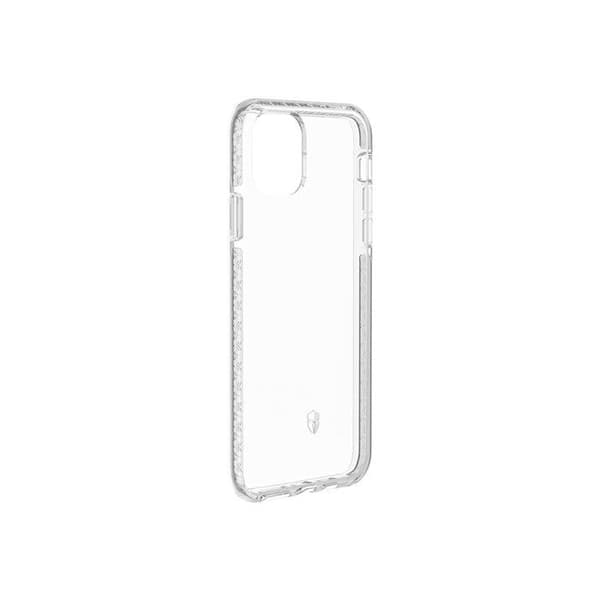 BIG BEN Force Case Life halvstyvt skal - Transparent och mörkgrå - För iPhone 11 Pro max