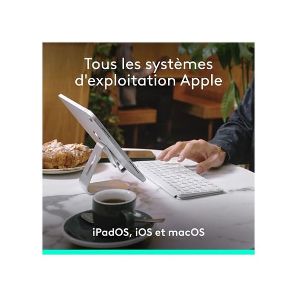 Logitech Keys-To-Go 2 AZERTY bärbart tangentbord