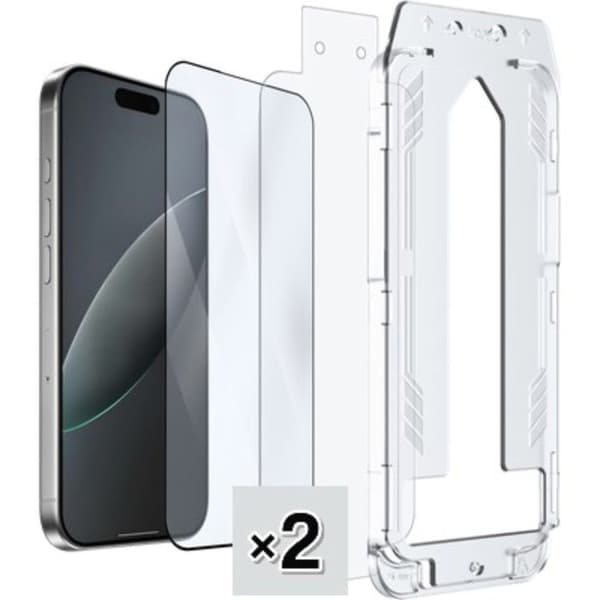 Skyddsglas + Applicator för iPhone 17 Pro x2