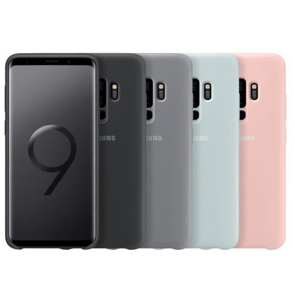 Samsung Silikonfodral S9+ Blå