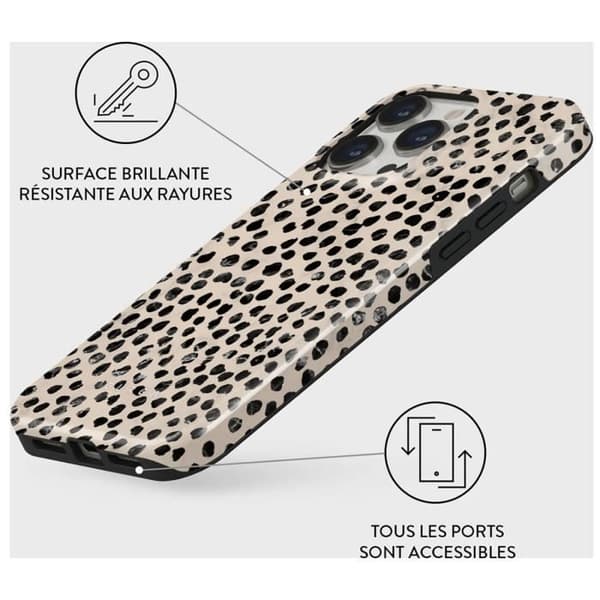 Coque - BURGA - Mandel Latte - iPhone 14 Pro Max - Stötsäker - Optimal skydd