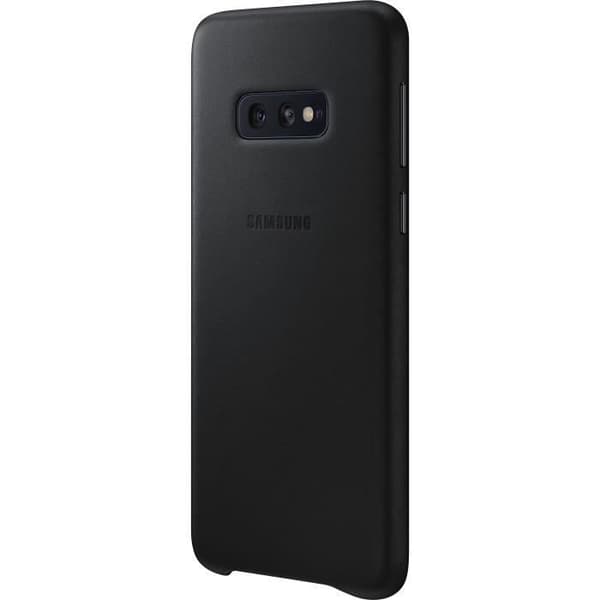 Samsung läderfodral S10e - Svart