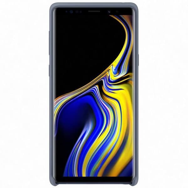Samsung Note9 silikonfodral - blå