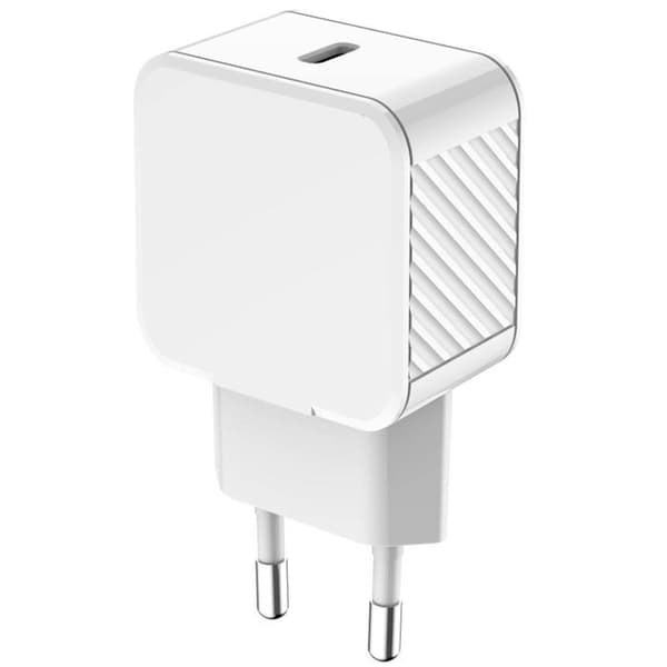 USB-C-laddare - CS - 45W Power Delivery (PD) - GaN - Vit