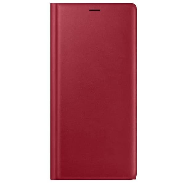 SAMSUNG Flip Wallet läder Röd