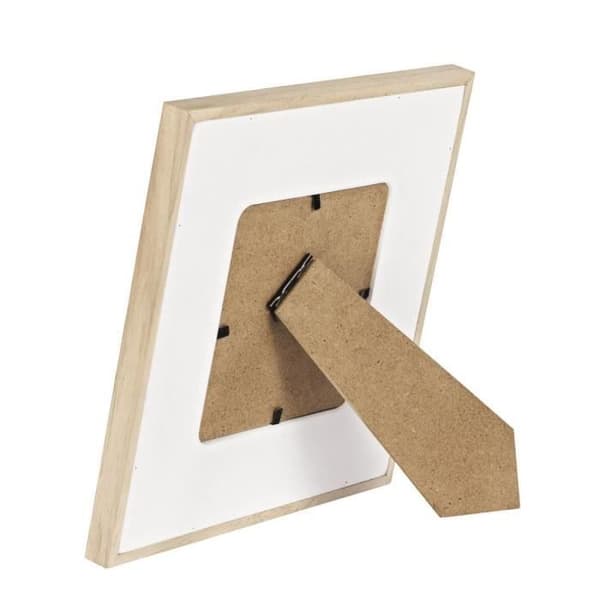 Ram - Valle - Vit - 10 x 10 cm - Trä - Nutida