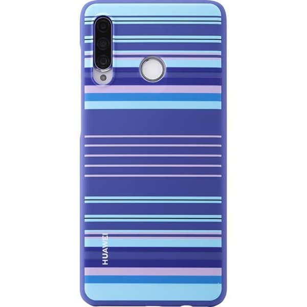 Coque - Huawei - P30 Lite - Semi-rigida - Blå - Optimal skydd