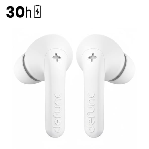 In-ear hörlurar - Defunc - TRUE AUDIO - Trådlösa - Vit - True Wireless