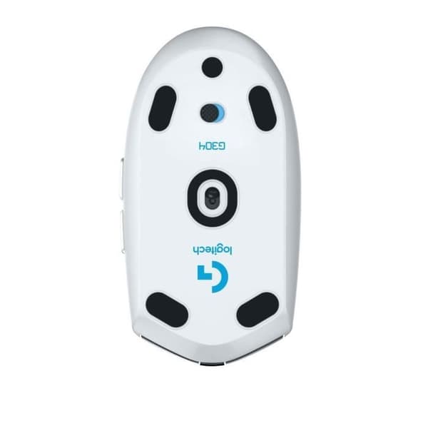 Spelmus - Trådlös - Logitech G - G305 Lightspeed - Vit