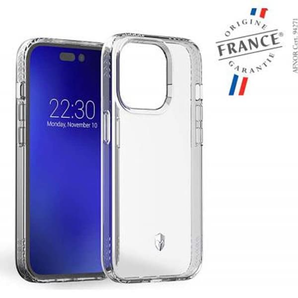 Coque - PULSE - iPhone 14 Pro - Förstärkt - Livstidsgaranti - Transparent