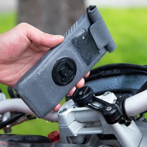 Telefonstöd - SP Connect - Moto Bundle - Samsung Note 20 - Snabbfäste - Svart/vit