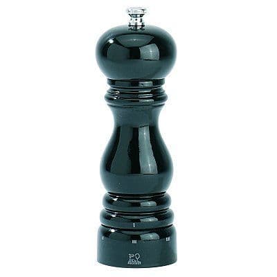 Uselect svart lack Paris pepparkvarn 18cm