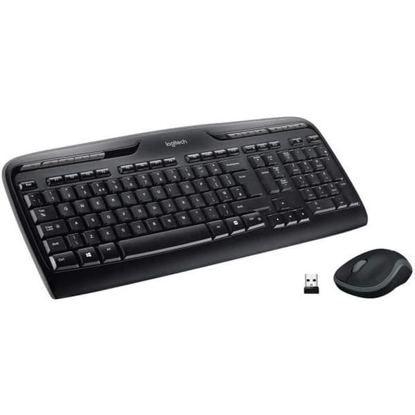 Tangentbordsmusset - Trådlös - Logitech - MK330 - AZERTY - Svart