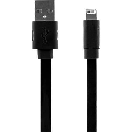 BIGBEN CONNECTED USB / Lightning Charge And Sync Kabel - Svart